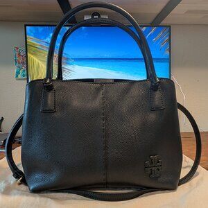 Tory Burch McGraw Triple-Compartment Satchel